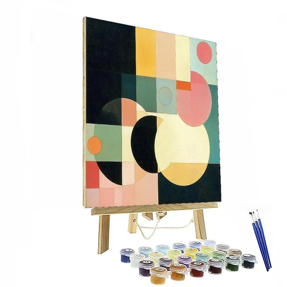 Kazimir Malevich Inspired Echoes Of Form  Paint By Numbers