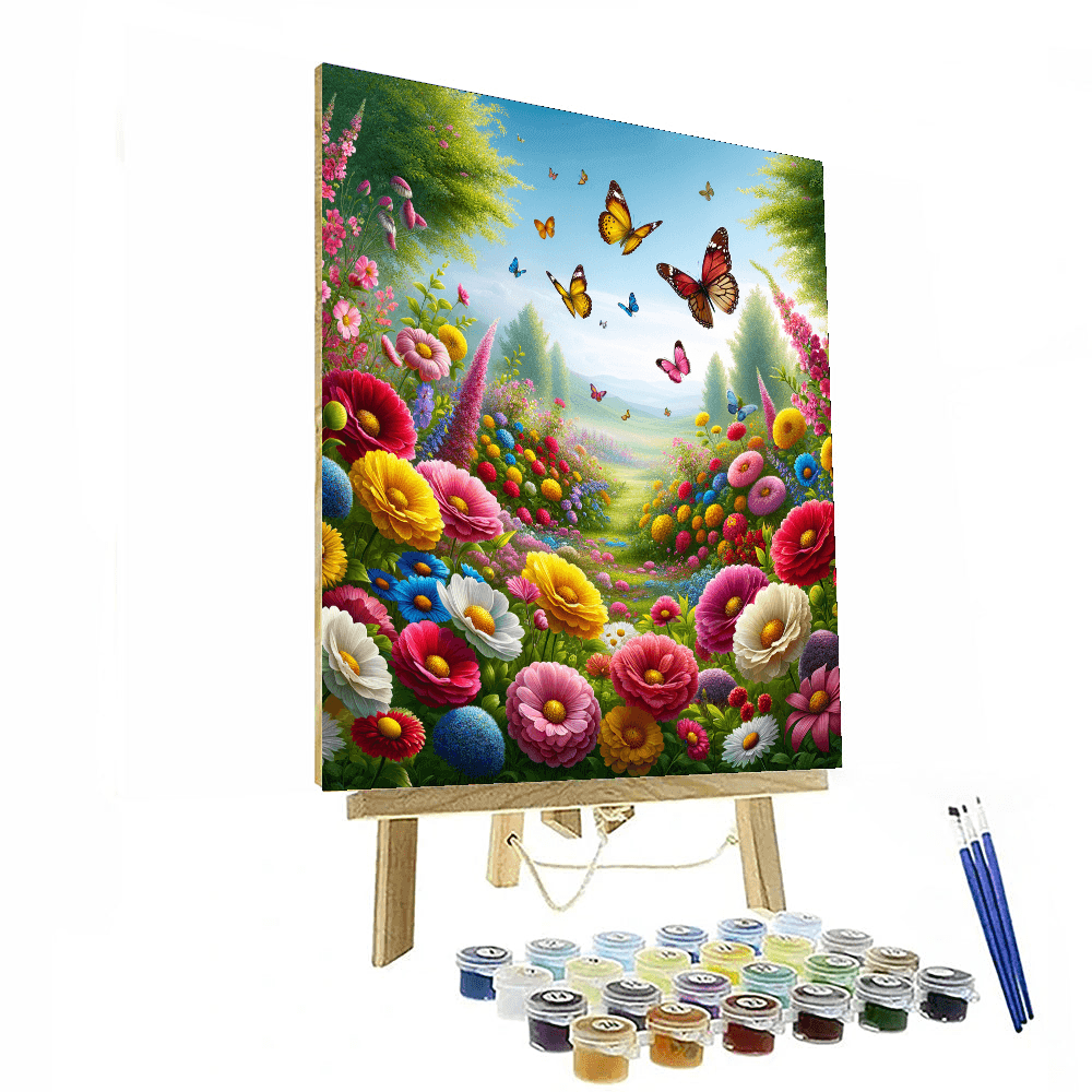 Blossoming Garden - DIY Painting By Numbers Kit – Artistry Rack