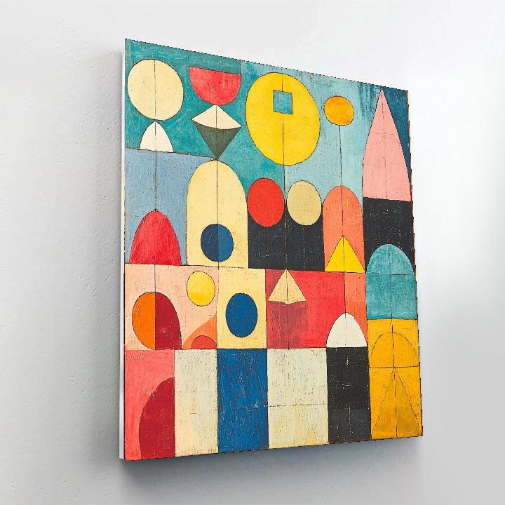 Paul Klee Inspired Elements Of Surprise  Paint By Number