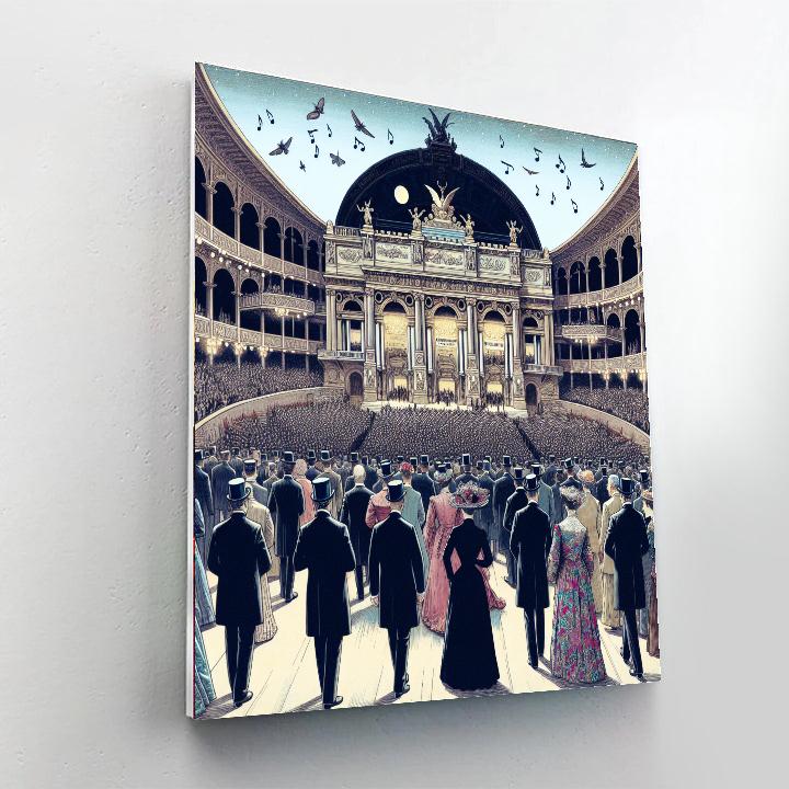 The Bayreuth Festival Number Painting