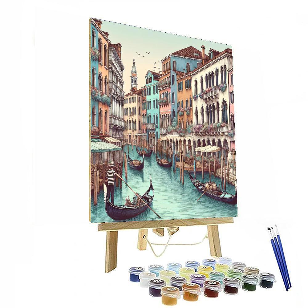 Timeless Venetian Canals Paint By Numbers Kits