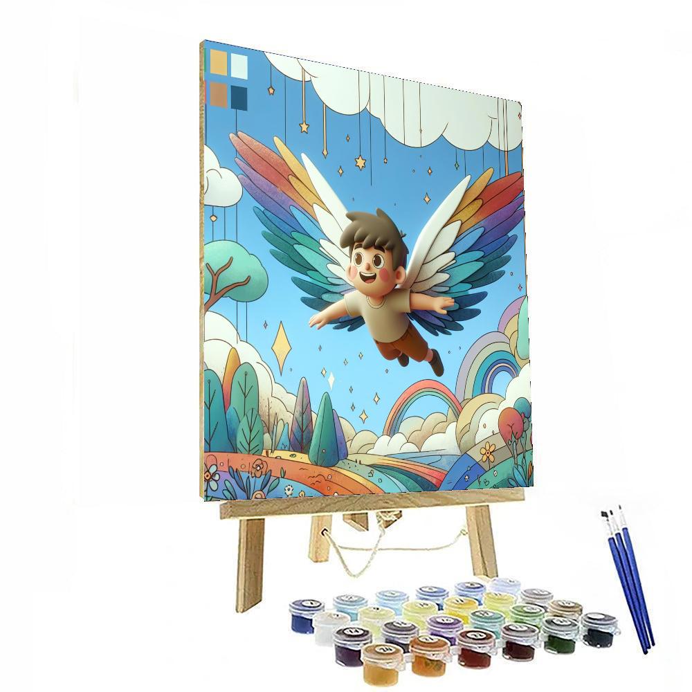 Flying Fantasies Paint By Color