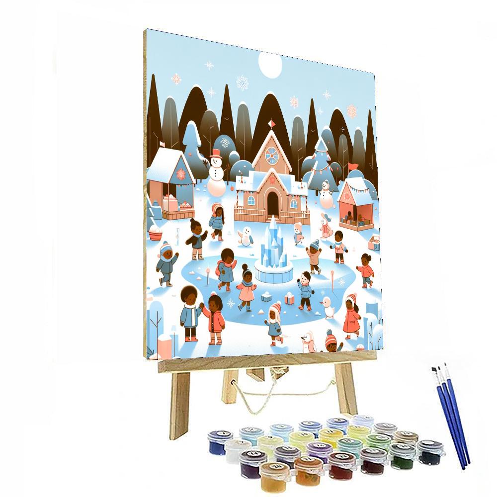 Frozen Fantasy Festival Number Painting