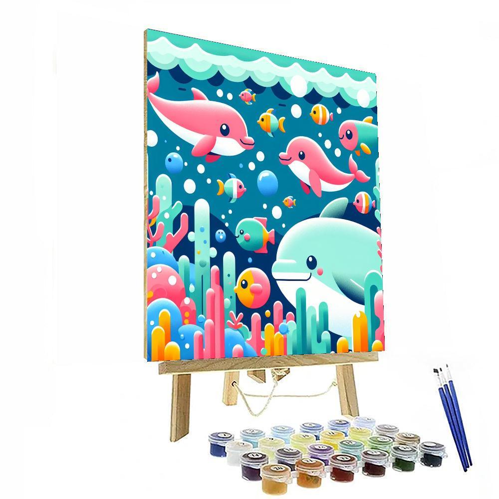 Bright Ocean Explorers Number Painting