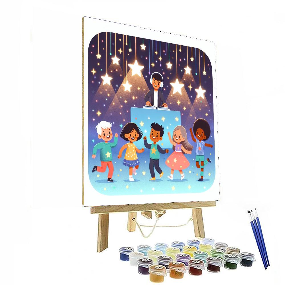 Sparkling Stardust Party Numbered Painting Kits