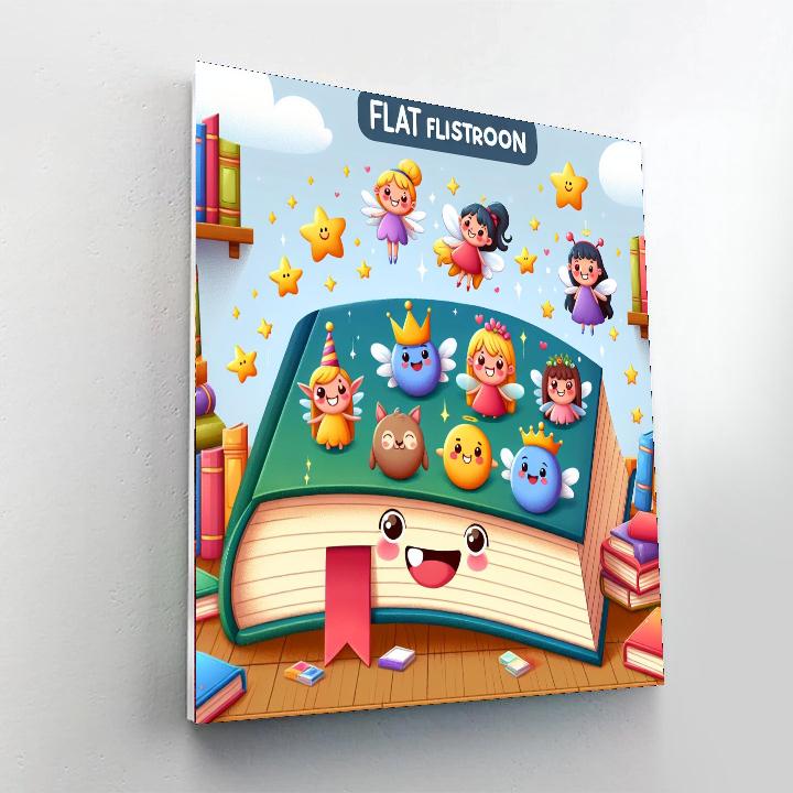 Magic In The Library Painting By Numbers Kit