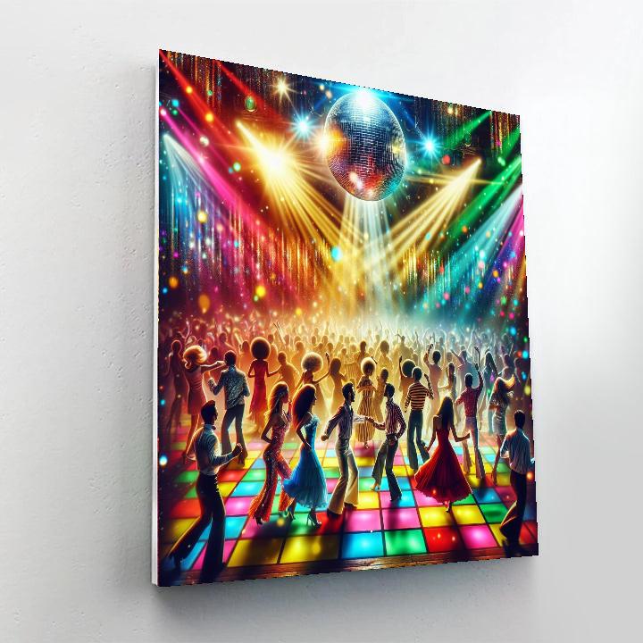 Giorgio Moroder Night Number Painting