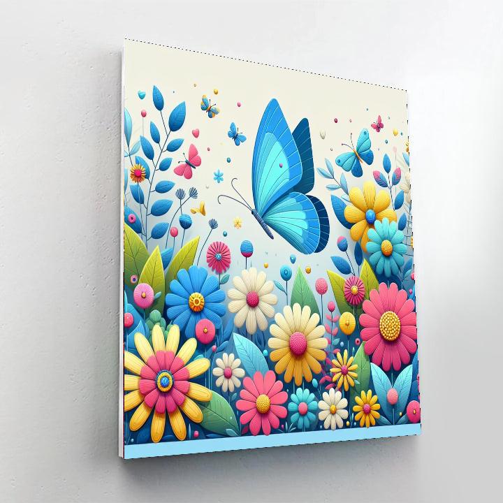 Butterfly Breeze Ballet Numbered Painting Kits