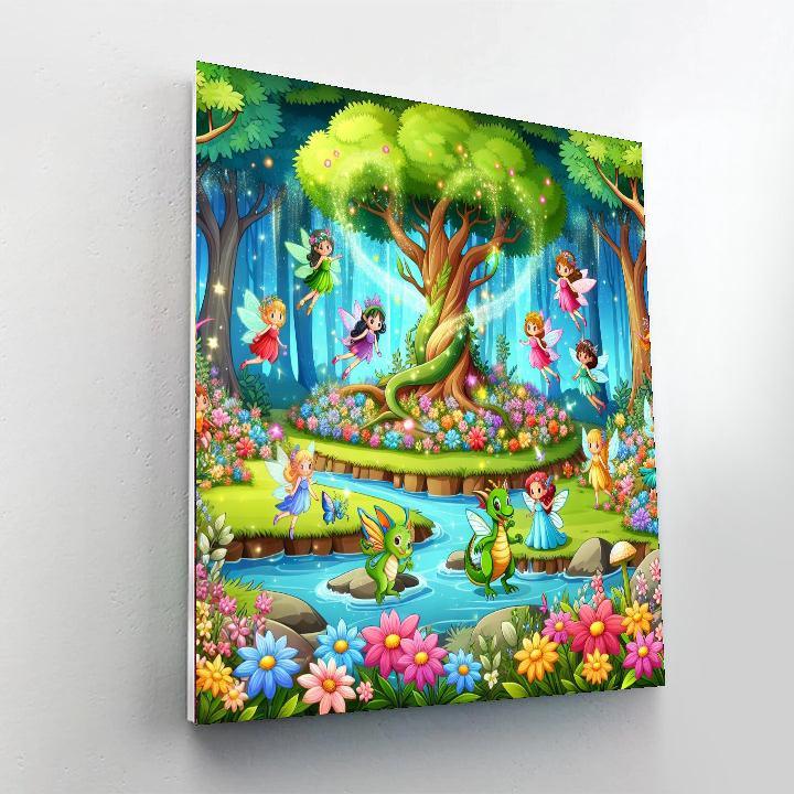 Forest Fantasy Adventure Painting By Numbers Kit