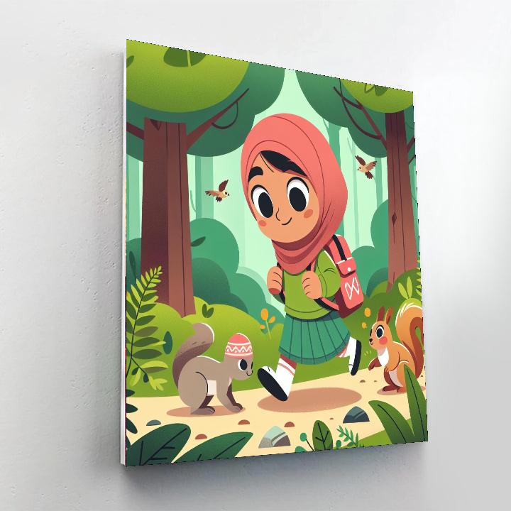 Little Adventurer's Trek Numbered Painting Kits