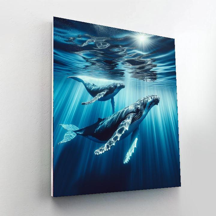 Ballet Of The Whales Paint By Numbers Kits