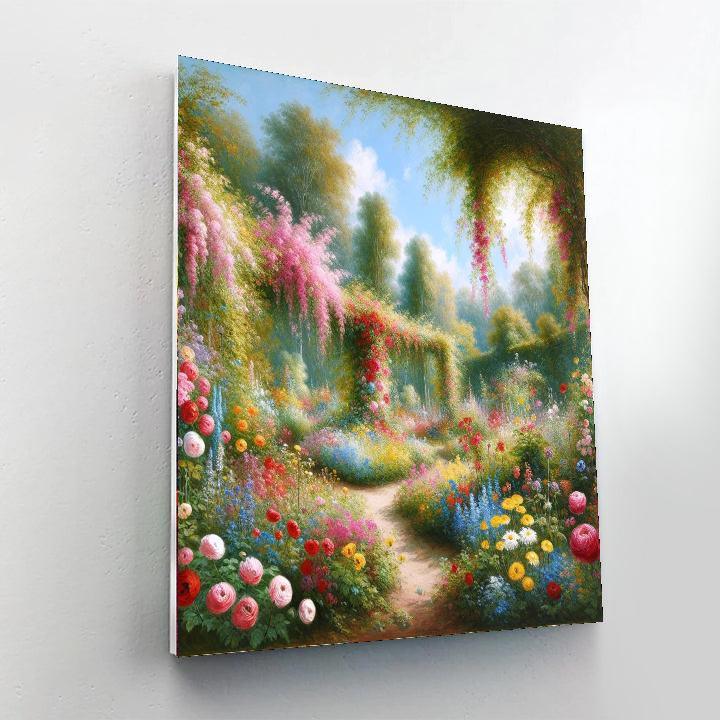 Colorful Secret Garden Paint By Numbers