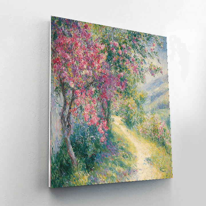Pierre-Auguste Renoir Inspired Joyful Blossoms  Paint By Color