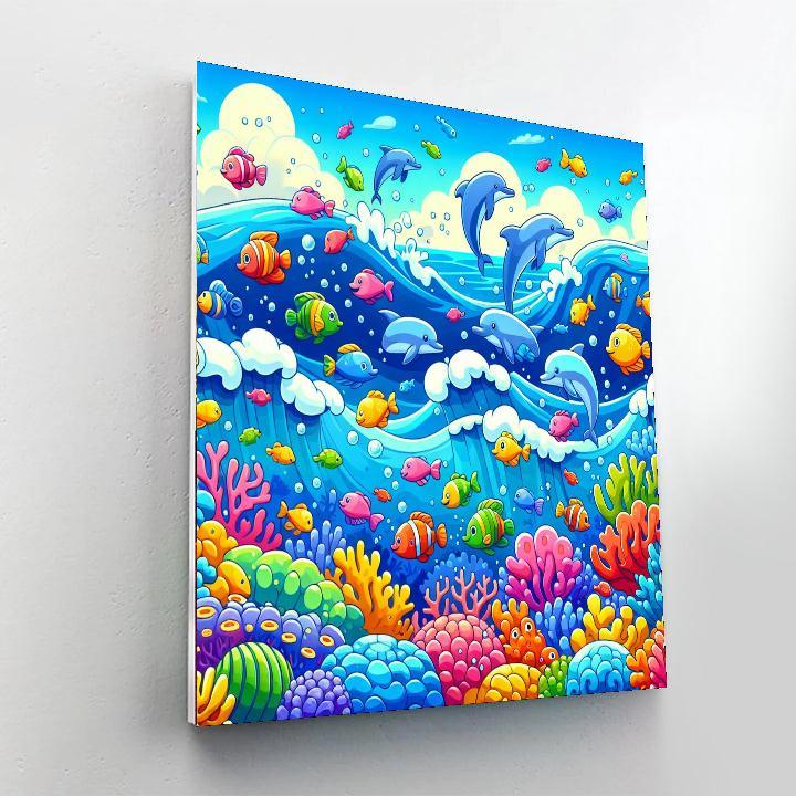 Adventurous Ocean Quest Number Painting