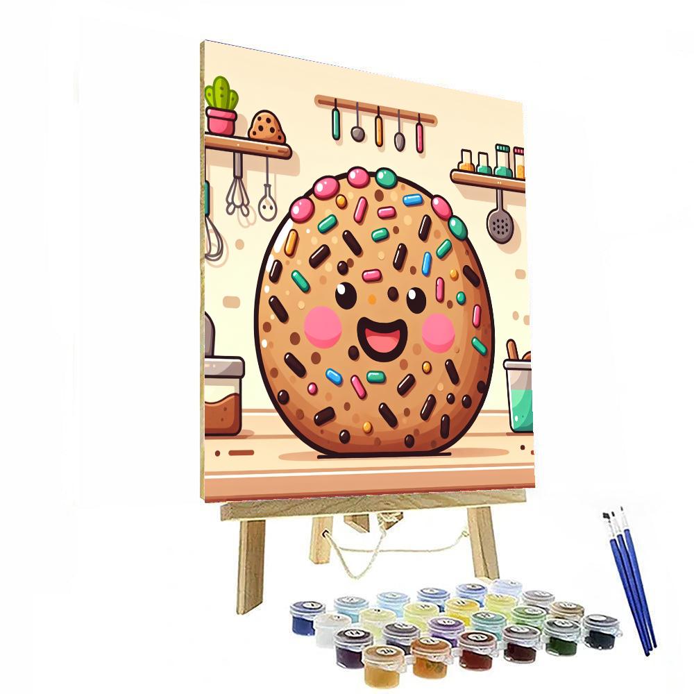 Sweet Cookie Number Painting