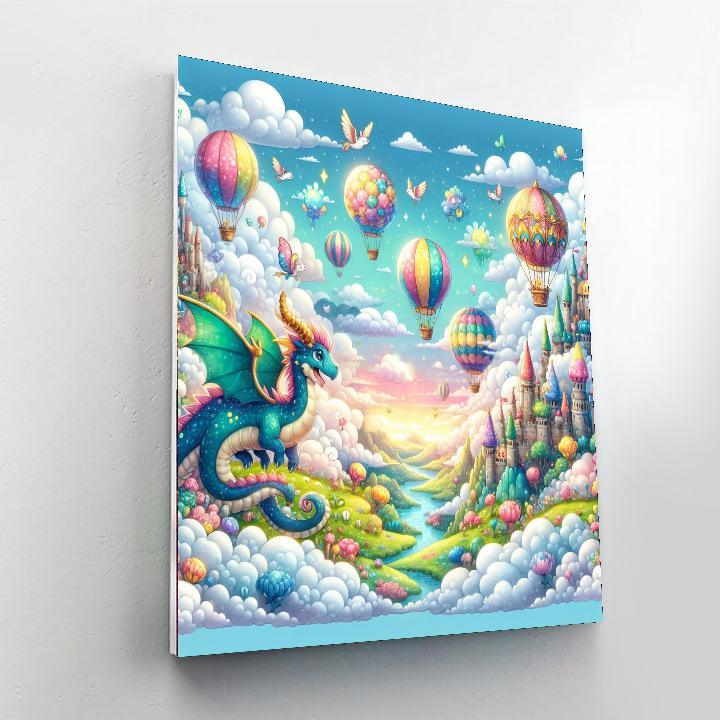 Fantasy Adventure In The Skies Numbered Painting Kits