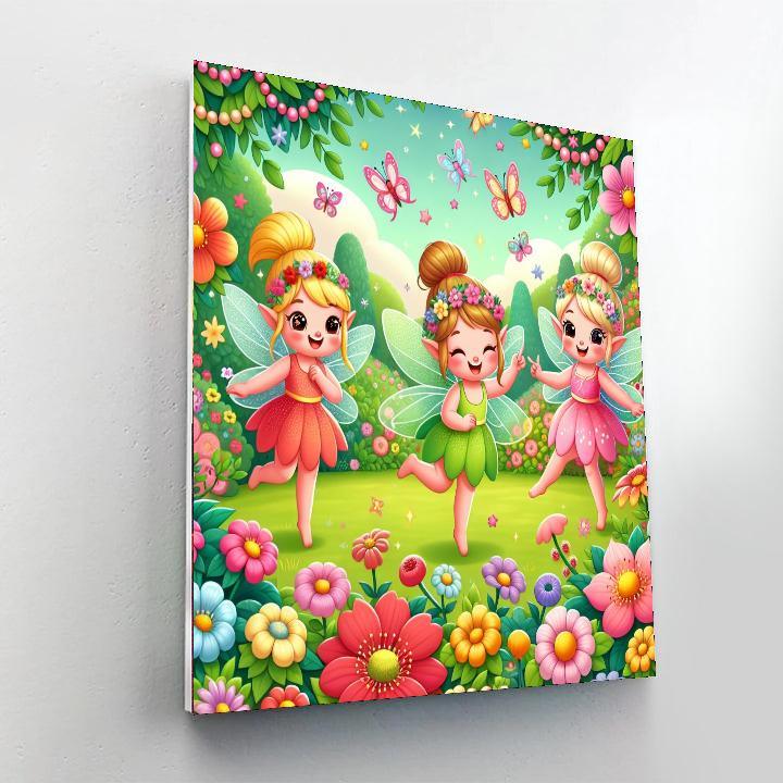 Fairy Garden Fantasy Painting By Numbers Kit