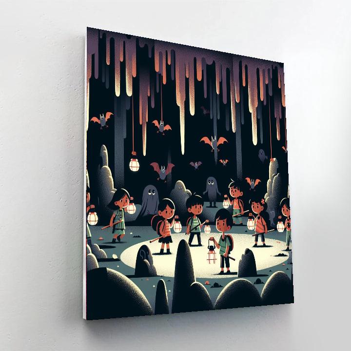 Courageous Cave Expedition Numbered Painting Kits