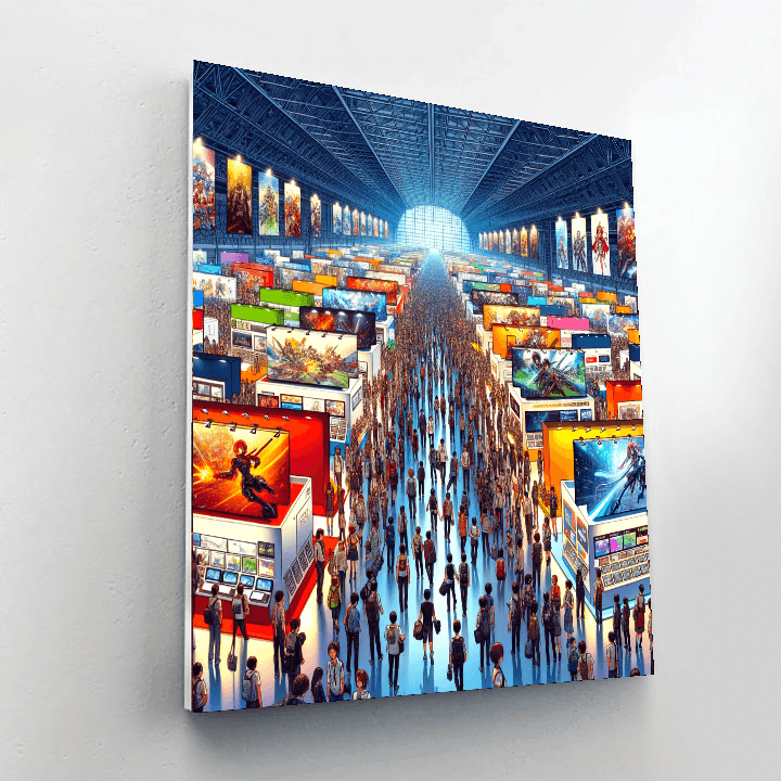 Tokyo Game Show - Japan Numbered Painting Kits