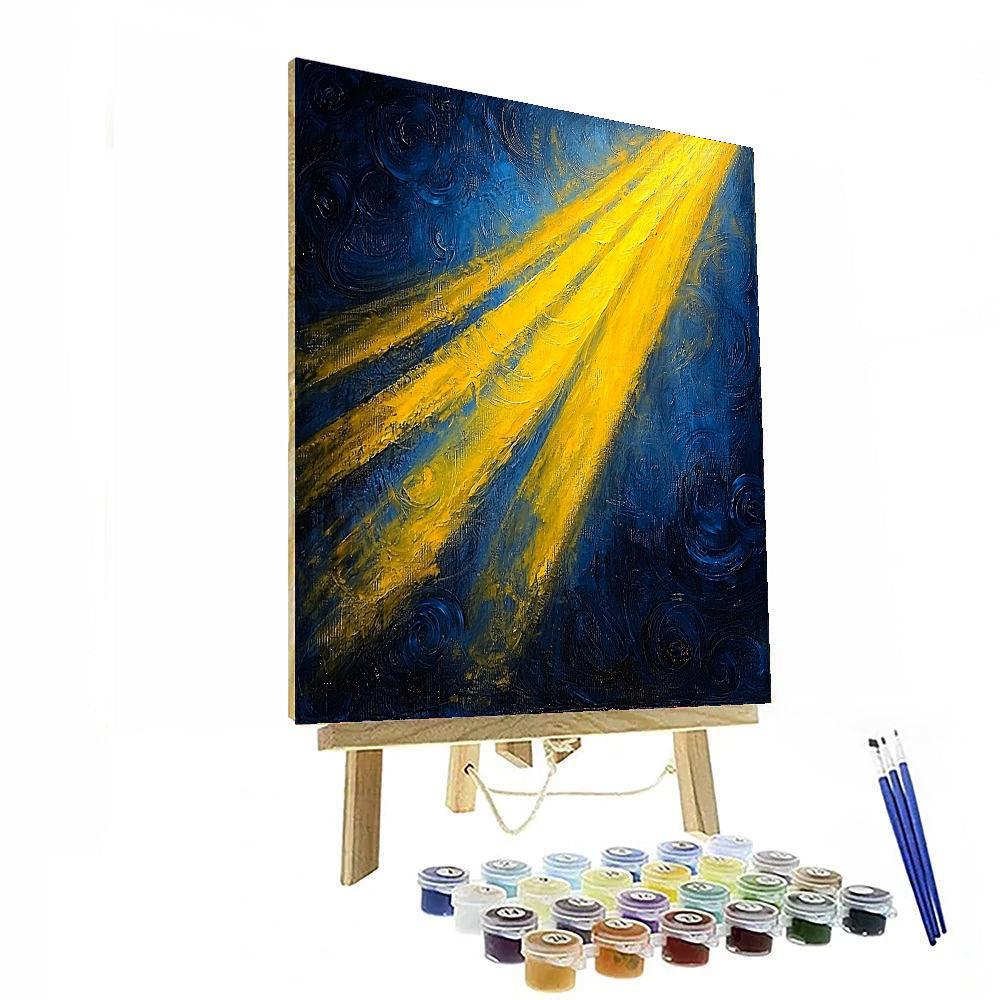 Caravaggio Inspired Chasing Illumination  Paint By Numbers Kits