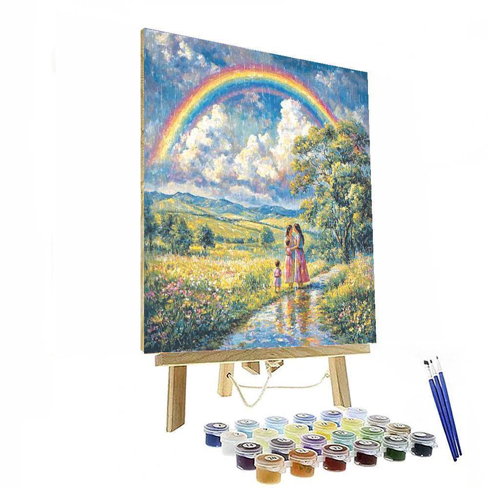 Rainbow After Rain Paint By Number