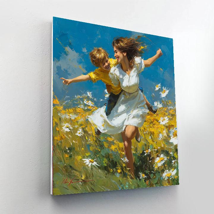 Circle Of Laughter Paint By Numbers Kits