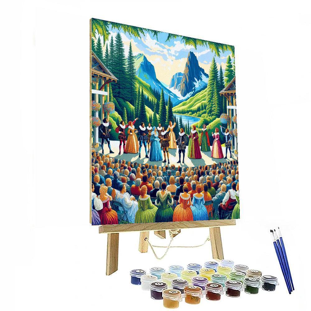 Oregon Shakespeare Festival - Usa Paint By Numbers
