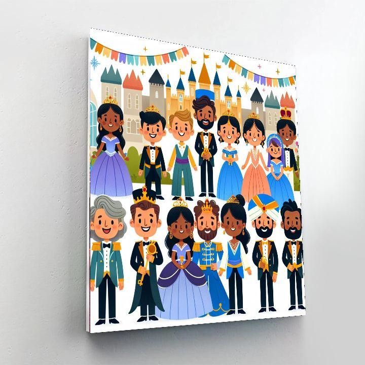 Royal Kingdom Gala Paint By Numbers Kits