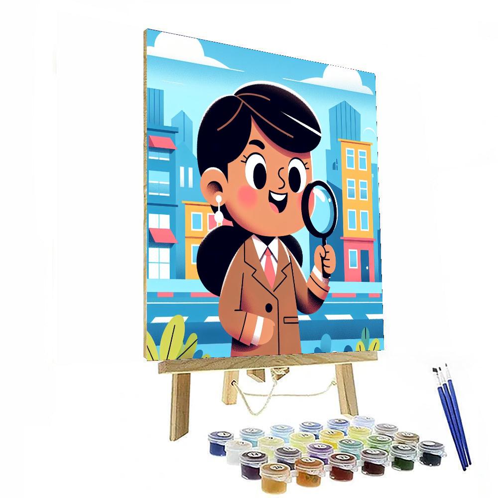 Little Detective Agency Paint By Numbers Kits