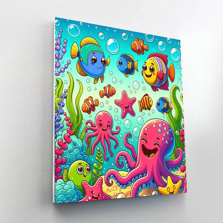 Explore Underwater Adventures Paint By Color