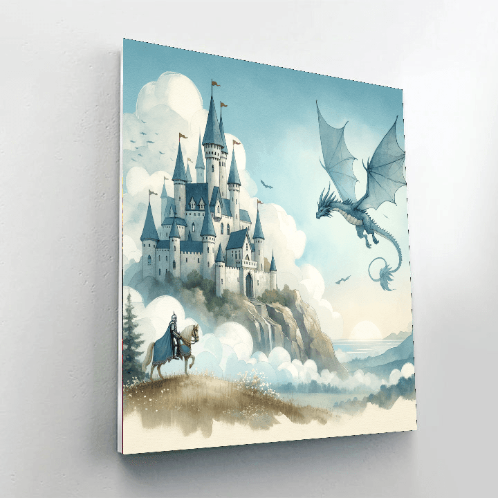 Historic Castle Escape Paint By Color