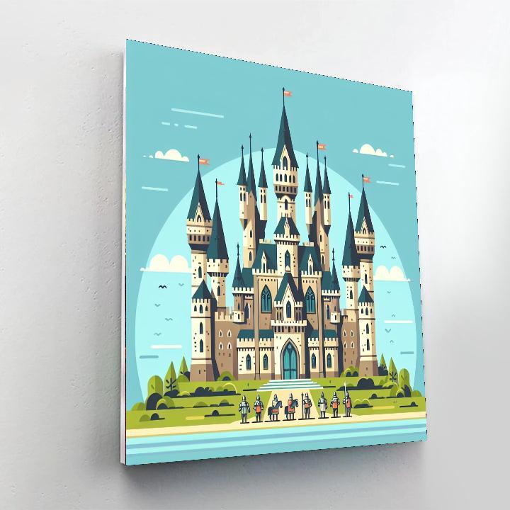 Ancient Castle Mysteries Painting By Numbers Kit