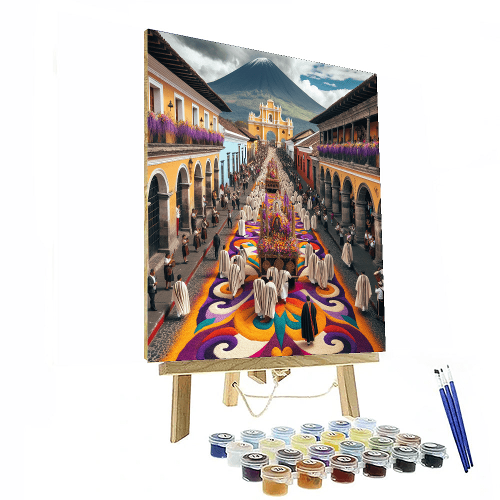 Semana Santa In Antigua - Guatemala Paint By Numbers