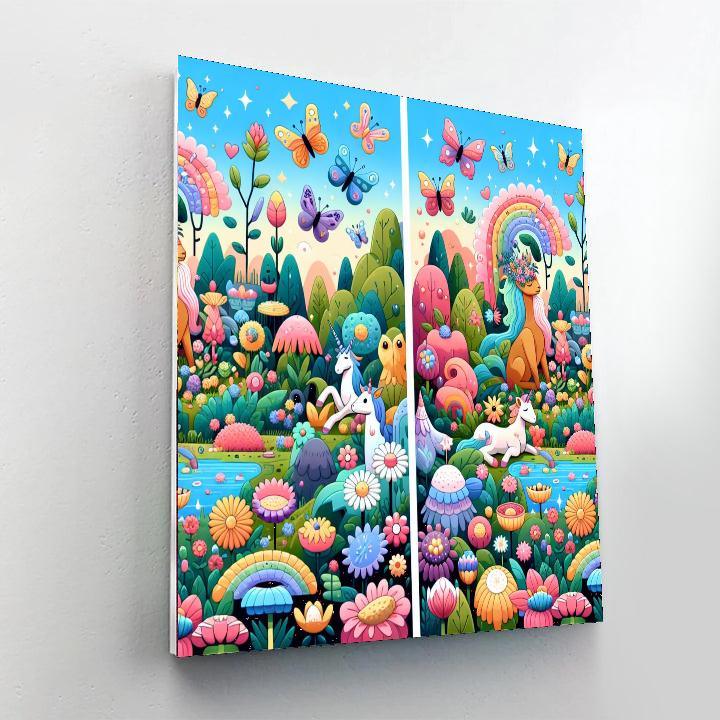 Enchanted Garden Of Wonder DIY Paint By Numbers