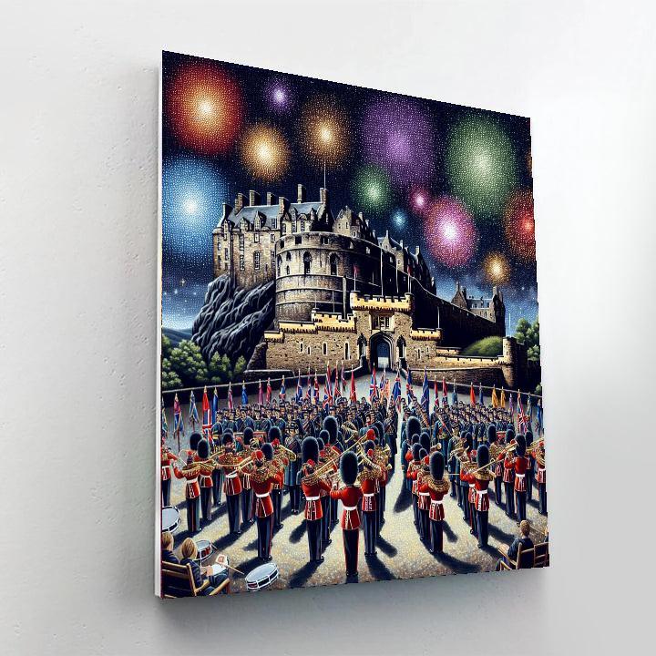 Edinburgh Military Tattoo - Edinburgh Numbered Painting Kits