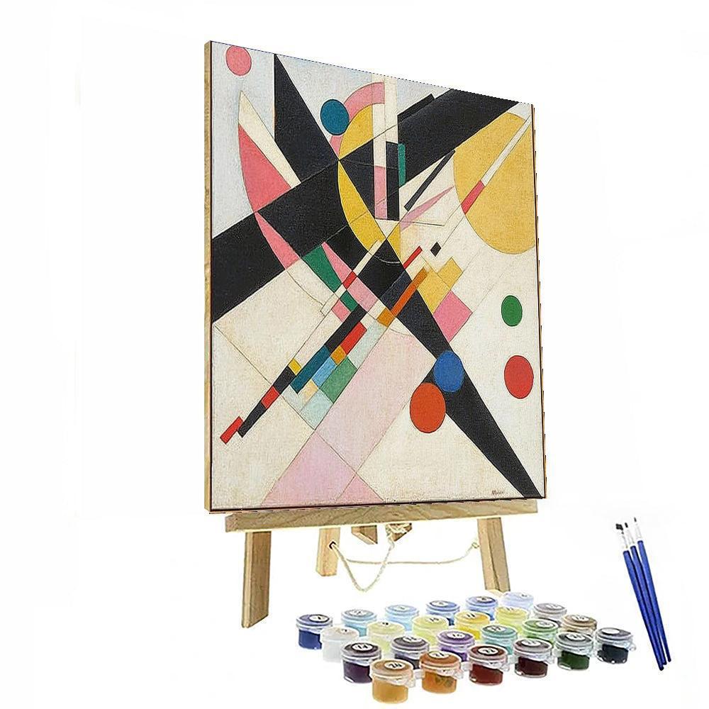 Kazimir Malevich Inspired Infinite Balance  Paint By Numbers
