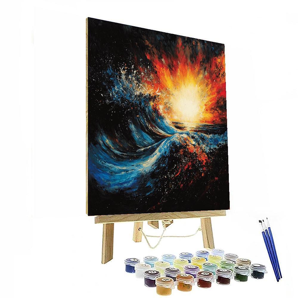 Caravaggio Inspired Fury Of The Elements  Paint By Numbers Kits