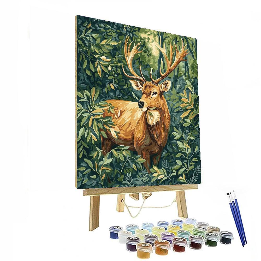 John James Audubon Inspired Guardian Of The Forest  Paint By Numbers