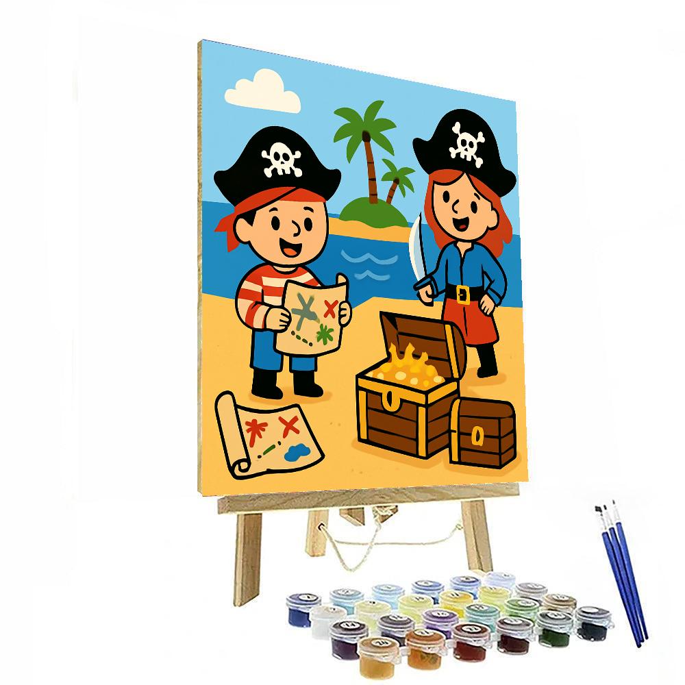Hidden Treasure Numbered Painting Kits
