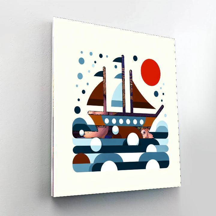Enchanted Seas Paint By Numbers Art