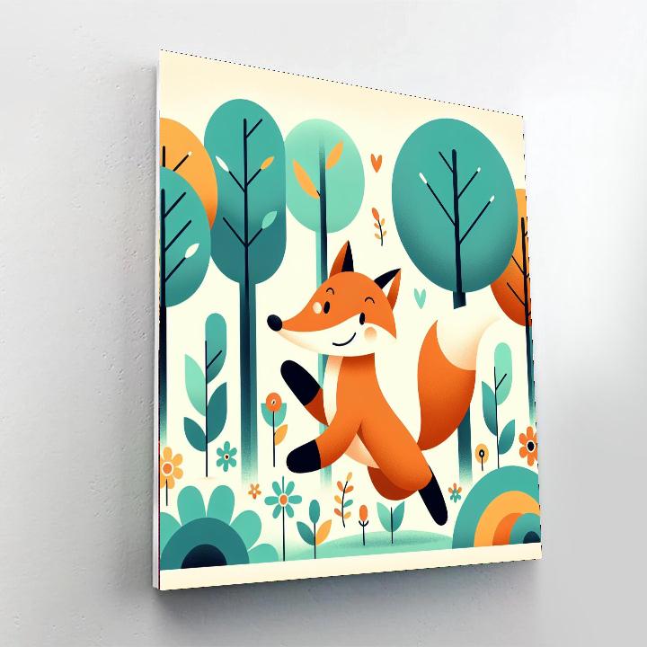Merry Fox Paint By Numbers Kits