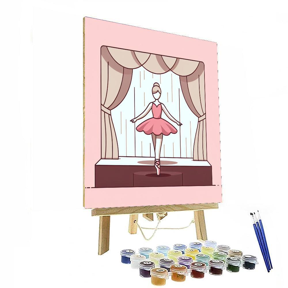 Ballet Dancing Ballerina Numbered Painting Kits