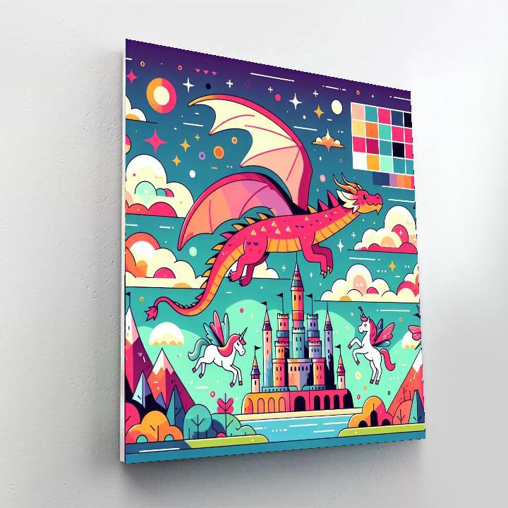 Magic Fairy Tale World Numbered Painting Kits