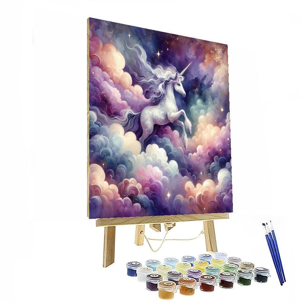 Celestial Unicorn Dream Paint By Number