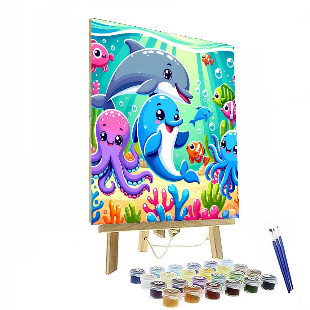 Curious Ocean Explorers Paint By Numbers