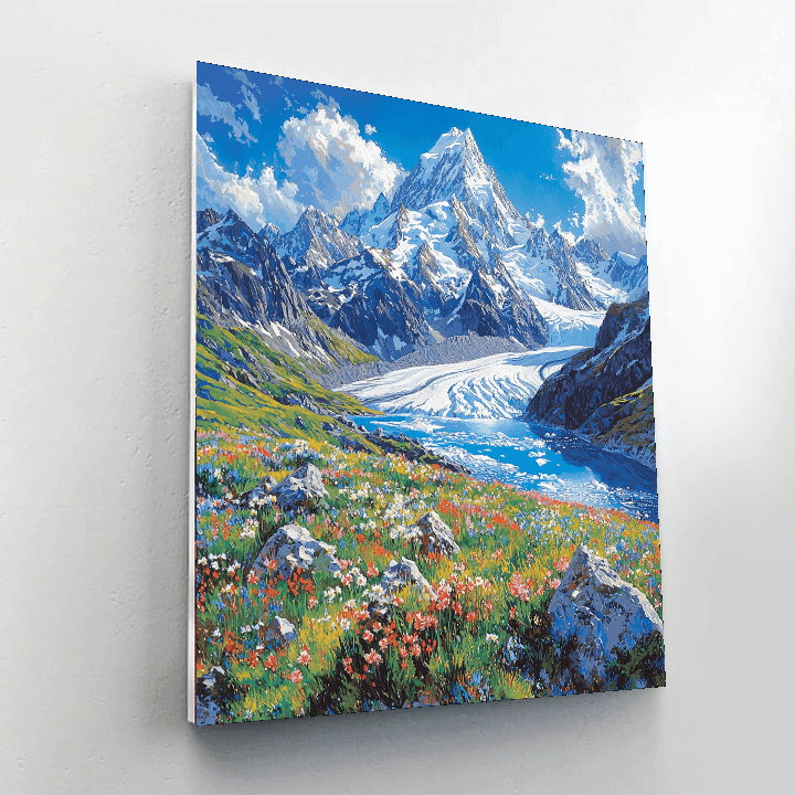 Mount Cook - New Zealand Paint By Numbers Art