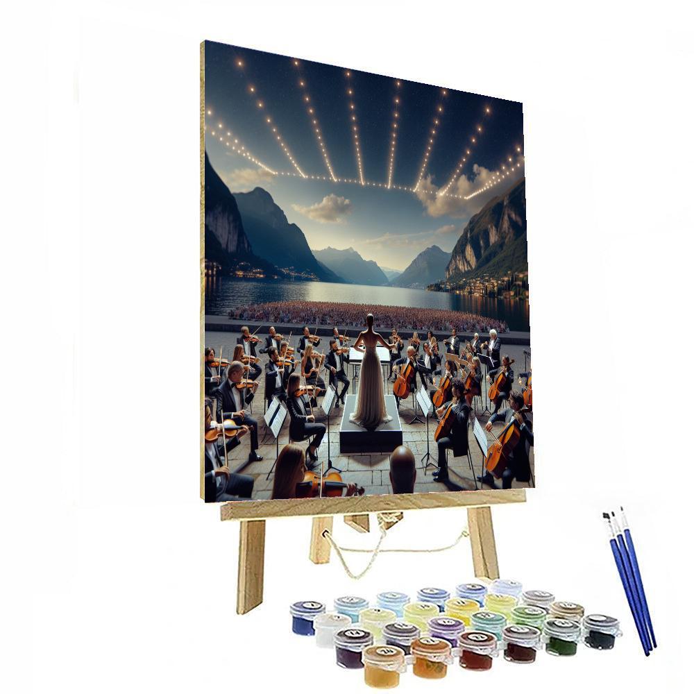 Lugano Festival - Switzerland Paint By Number