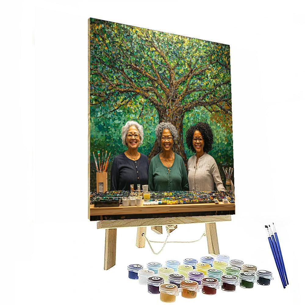 Harmony Of Generations Number Painting