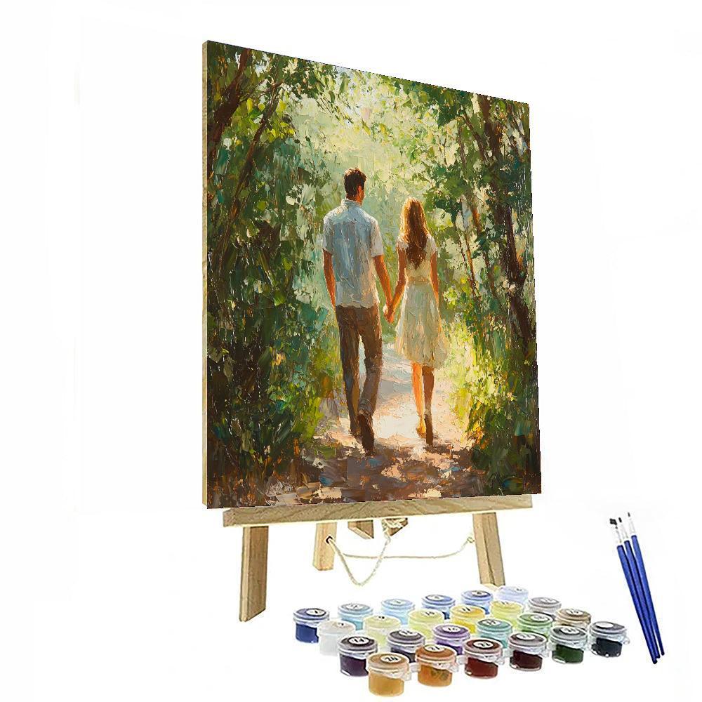 Walking Through Life Together Paint By Number