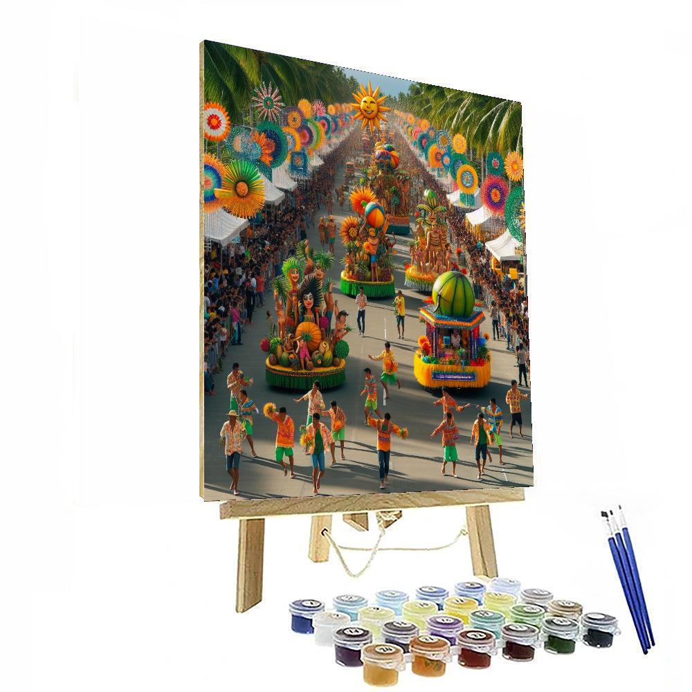 Coconut Festival - Philippines Number Painting